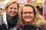 Kaethe Eichmann (stellvertretende Vorsitzende) und Christine Gemmer (Vorsitzende)